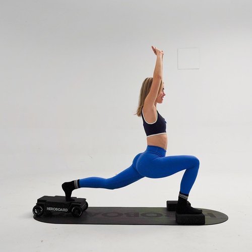 HEROBOARD Abdominal Exercise Trainer, Portable Pilates Reformer, Core & Strength Training