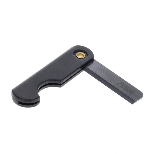 ASR Tactical 2-Pack Folding Ceramic Razor Blade, Micro EDC Escape Knife Survival Tool