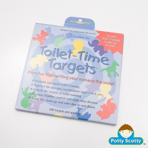 Toilet Training Targets for Boys - Animal Shapes, Fun & Motivational