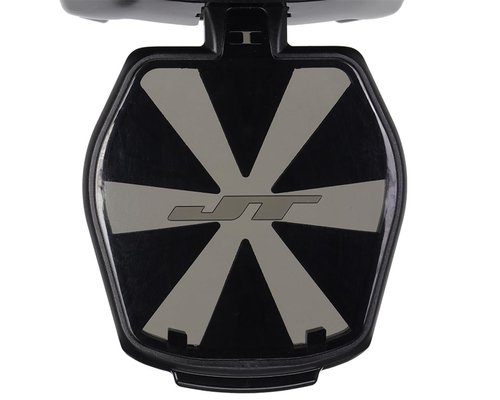 JT Triad Electronic Paintball Loader w/PBB Barrel Plug - Black/Black