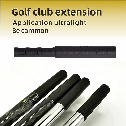 Golf Club Shaft Extension Kit - 8 Pcs 0.49 Inch Carbon Fiber Shaft Extensions for Irons, Putter, Driver