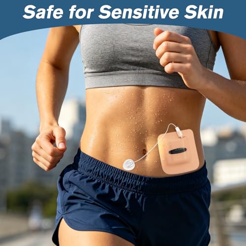 Waterproof Adhesive Patches for Insulin Pump - 40 Beige Hypoallergenic & Breathable
