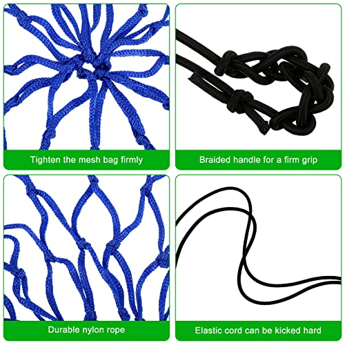 Soccer Kick Trainer Set - Adjustable Elastic Nets for Kids, 4 Colors