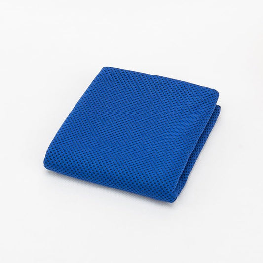 1 Pack Cooling Towel, 40" X 12" Ice Towel, Microfiber, Soft Breathable Chilly Stay Cool for Sports Gym Yoga Workout Camping Running (Dark Blue)