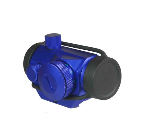 TWP Mini Reflex Dot Sight Scope, Red & Green Illumination,Weaver Picatinny Rail Mount Aluminum Structure Anodized Blue