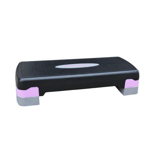 Height-Adjustable 4"-6" Aerobics Step Platform Fitness Equipment Workout Stepper Trainer For Indoor Exercise