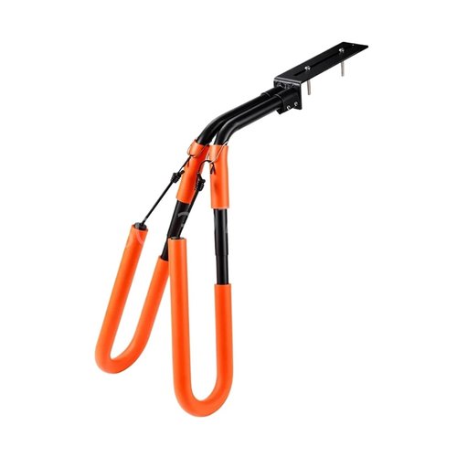 Universal Motorcycle Surfboard New Carring Holder Frame Bracket Portable Adjustable Side Carrier Surf Rack Holder Accessories(Orange)