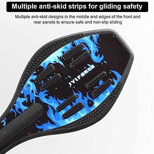 XUDREZ Junior Caster Board Skateboard with Illuminating Wheels - Variation J