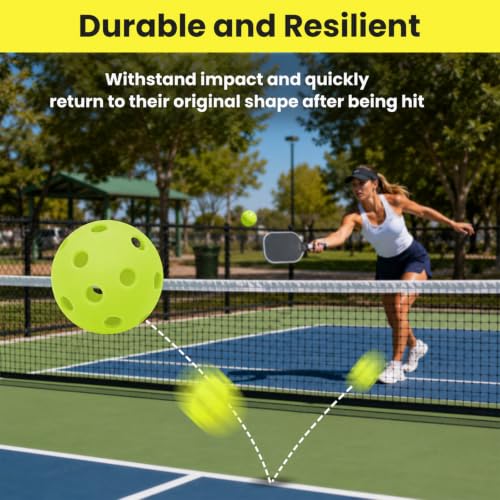 Green Plastic Baseball Practice Balls 12 Pack with Drawstring Bag - Lightweight Soft Training Balls