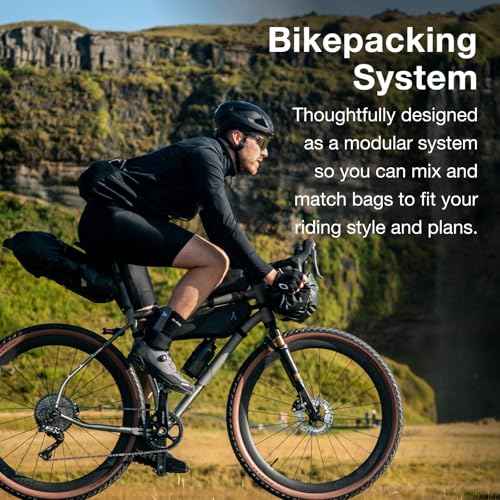 Osprey Escapist Biking Frame Bag for Men and Women, Black, Medium