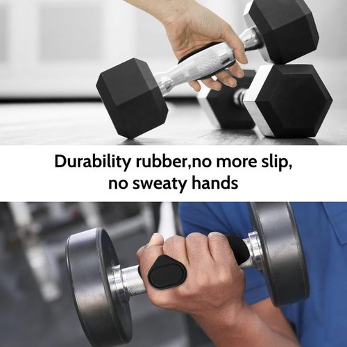 UQOOQFA Weight Lifting Gloves for Men Women: Rubber Gym Weightlifting Anti-Slip Workout Grips for Gym Training and Exercise, Weight Lifting, Dumbbell, Deadlift, Bar Pad Pull Up Grippers No Sweaty