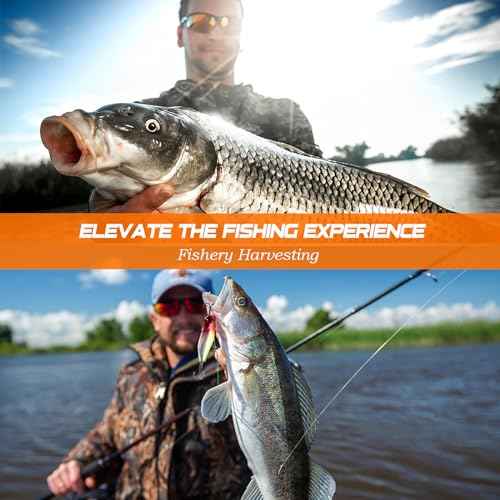 PLUSINNO 353/404 PCS Fishing Lures, Upgrade Fishing Tackle Box with Tackle Included, Crankbaits, Hooks, Weights, Other Accessories, Fishing Lure Bait Gear Equipment Kit Gift for Men Freshwater Bass