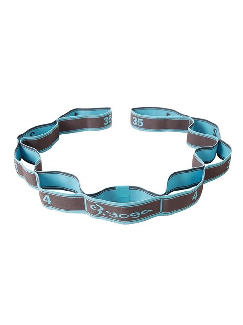 Stretch Strap with Loops, Exercise Elastic Band for Pilates Yoga Dance Gymnastics for Women & Men