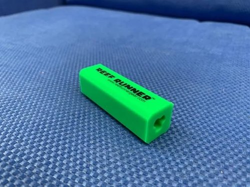REEF RUNNER RRG Soft Tips Green - 2 Pack Replacement Tips for Spearfishing and Freediving | Durable, Comfortable, and Eco-Friendly