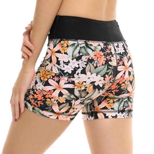 Body Glove Womens Speedy Elastic Waist Hybrid Swim Short with UPF 50Bikini Bottoms