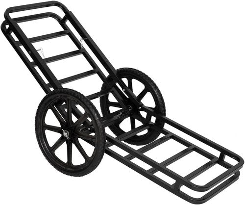 Yeeoy Deer Cart, 500 LBS Capacity Folding Game Cart with Big Wheels, Heavy Duty Steel Game Hauler Hunting Gear Accessories, Luggage Trailer for Outdoor Adventure Hunting, Camping, Fishing