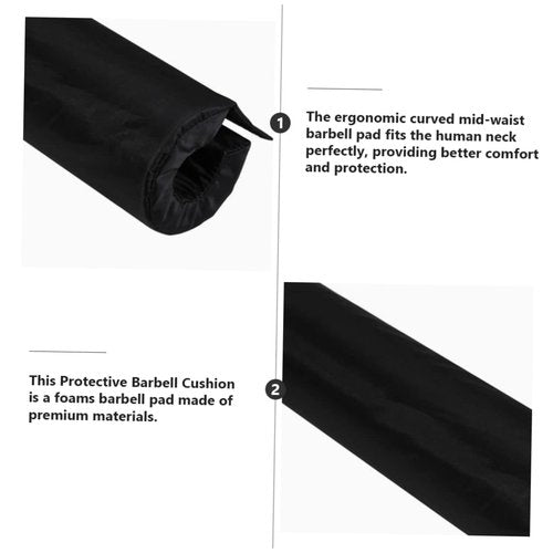 Garneck Barbell Pad for Weight Lifting Foam Barbell Shoulder Cushion for Squats and Hip Thrusts 1 Piece