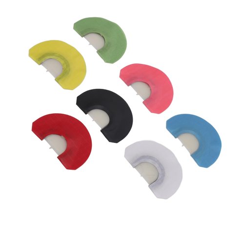 Drfeify Turkey Reed Simulated Sound Mouth Call, Animal Lure Constructed with Iron, Cloth, and Plastic