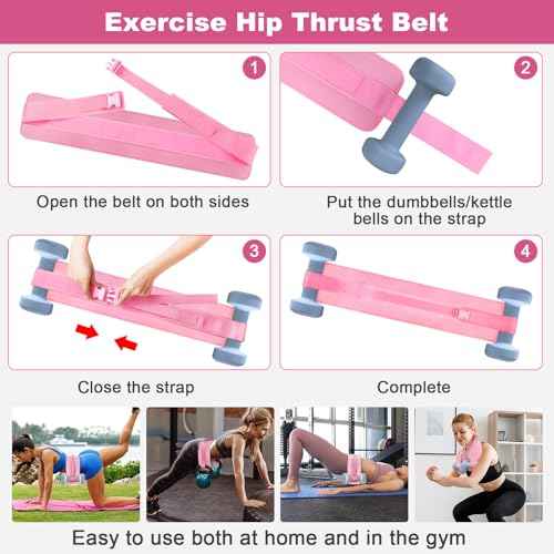 Pilates Essentials Kit for Women, Home Workout Equipment with 12'' Magic Circle, Mini Ball, 5 Resistance Bands, Hip Thrust Belt & Accessories, Pilates Ring Set for Toning, Strength & Flexibility