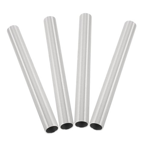 PAMINGONO Replacement Tubing for Tent Poles 4pcs Aluminum Alloy Repair Tubes Versatile Fixing Tubes for Tent Parts