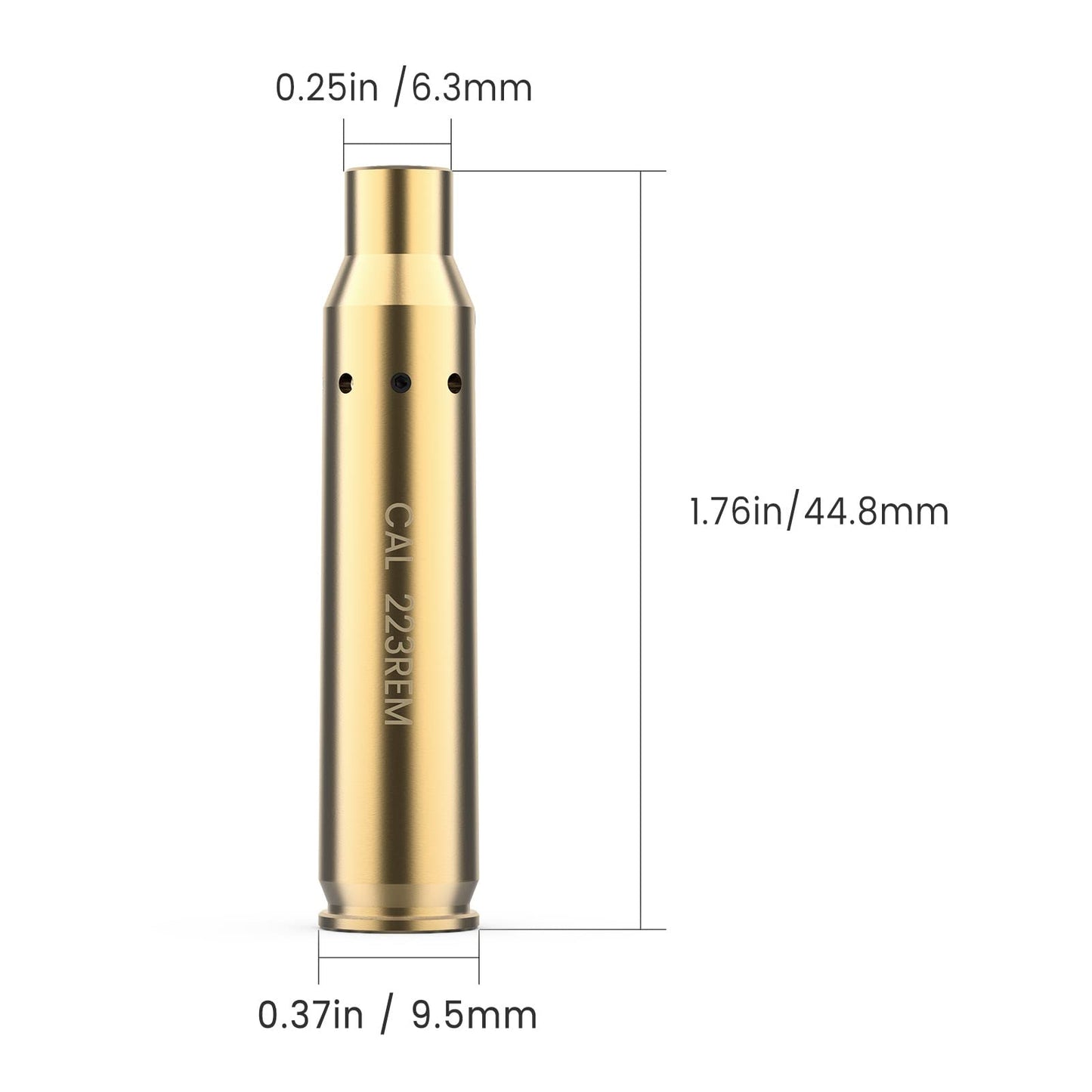 Feyachi 223 5.56 Laser Sight. 223 Rem 5.56mm NATO Red Laser Boresighter