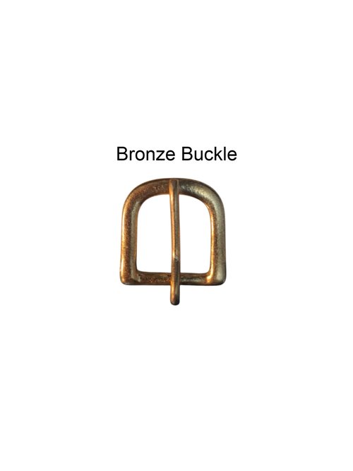 Villanos Arts - Nylon Strap for Western Spurs - Bronze Buckle, Adjustable and Heavy Duty - for Horseback Riding, Rodeo and Western Boots, Waterproof, Equestrian, Heel Strap. (Black)