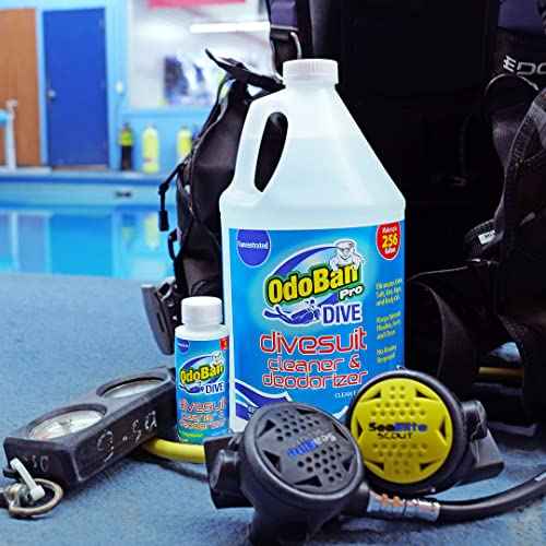 OdoBan Dive No-Rinse Wetsuit Cleaner Concentrate, 4 Gallons