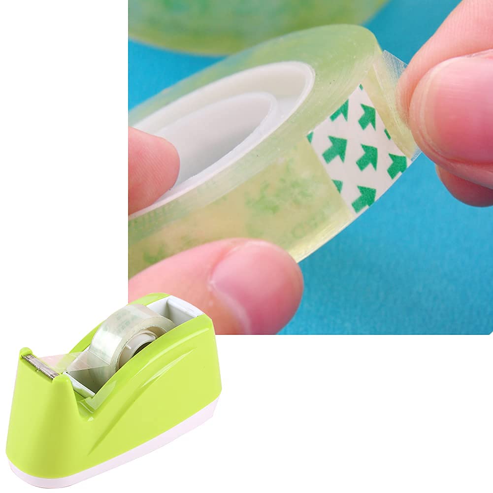 ZLY 24 Rolls Transparent Tape Refills, 0.7 x 1000 Inches Clear Tape, Glossy Tape Rolls for Office, Home, School