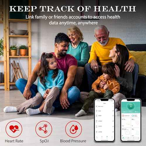 Smart Health Ring for Women Men Fitness Tracker with Heart Rate, Blood Oxygen, Blood Pressure, Sleep Monitoring, Step Counting, IP68 Waterproof for iOS and Android, No Subscription Fee, Rose Gold 8