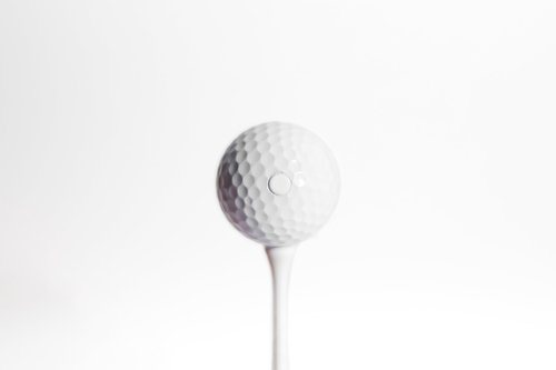 SHOCK'D GOLF BALLS - The World's Loudest Golf Ball - Viral Prank Ball (Sleeve of 3, Novelty) - White Dot Botton