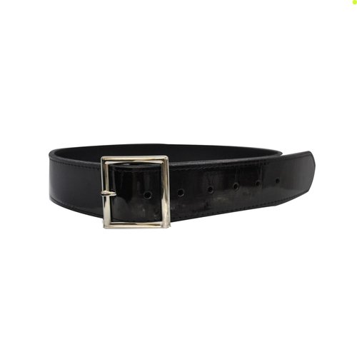 Smitty | ACS-581 | Patent Leather 1 3/4" Black Belt Referee Official Basketball Baseball Softball Lacrosse Wrestling (44)