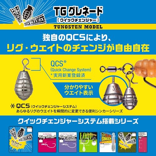 2.5g Tungsten Fishing Sinkers - Pack of 3 for Sea Bass Black Bass
