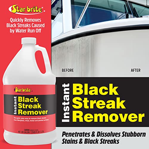 Star Brite Instant Black Streak Remover - 1 Gallon Exterior Cleaner