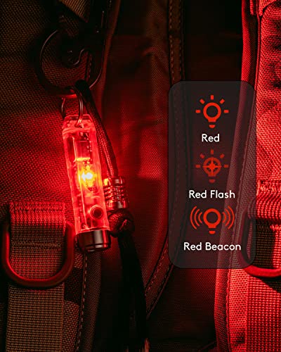 Rechargeable Small Keychain Flashlight with High CRI 420 Lumens