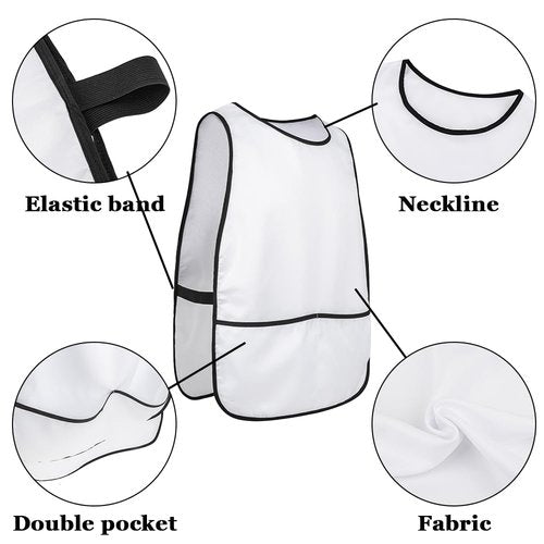 TopTie Custom Golf Caddie Bibs with Pocket, Clubs/Tournament Tank Top Scrimmage Training Vest for Adult-Black