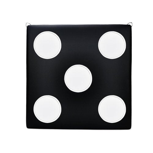 Leather Square Fencing Target - Fencing Practice Target for Foil Saber Epee and Hema - Self-Training Auxiliary Fencing Equipment for Fencer (Five)