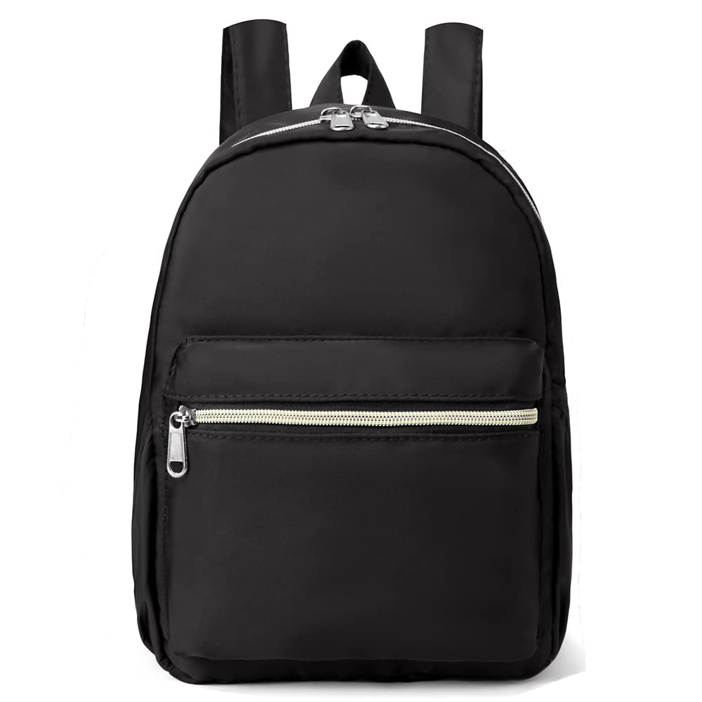 YiXiamo Cute mini tiny small lightweight water repellent pack bag backpack for grils children and adult (black)
