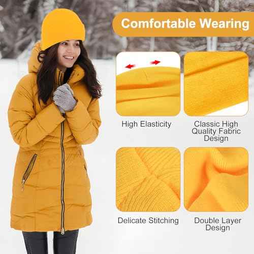 Beanie for Men Women Hat Soft Winter Beanies Cuff Skull Caps Knit Hats