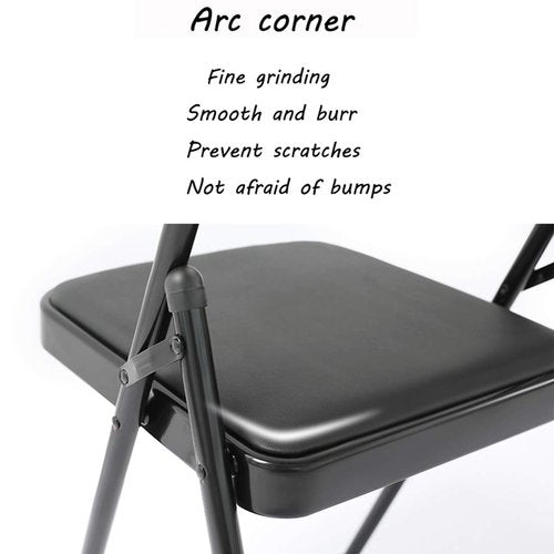 Pilates Yoga Chair, Professional Iyengar Auxiliary Chair, Yoga, Hardened and Thick Yoga Folding Chair, Solid Anti-Slip, Stable and Durable, Black,Blac