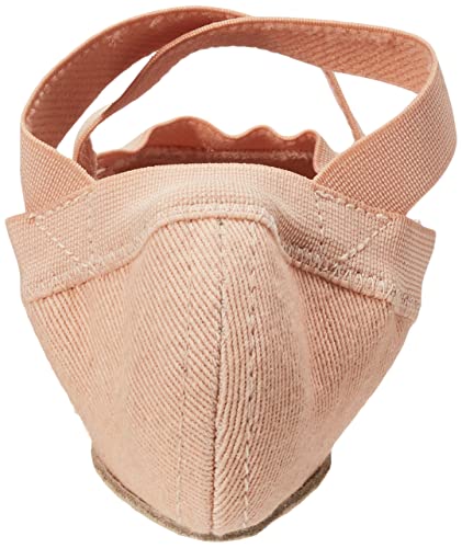 Bloch Women's Synchrony Split Sole Canvas Ballet Slippers - Pink, 2.5 Narrow