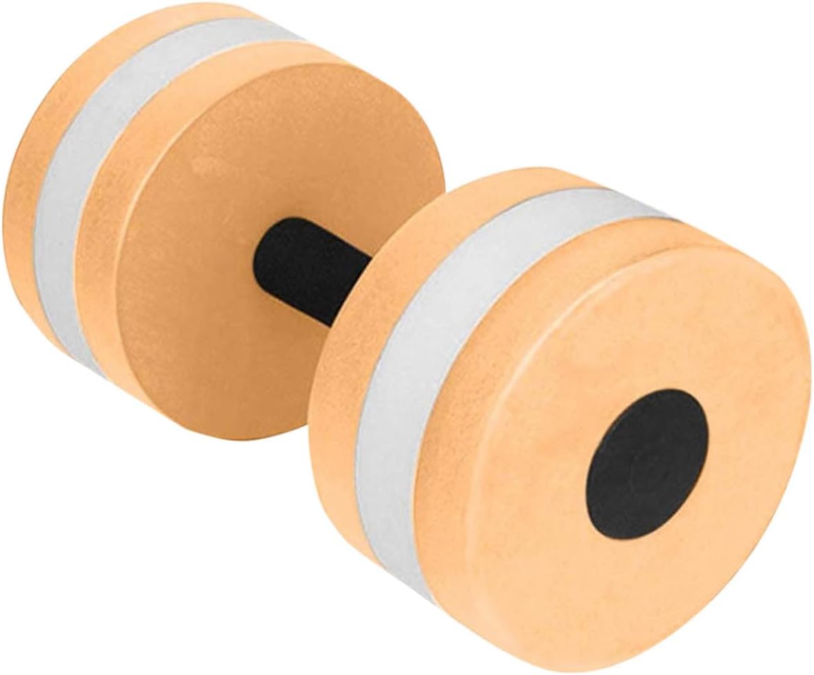 2-Pack Aquatic Foam Dumbbells - Lightweight EVA Pool Exercise Equipment for Water Aerobics & Resistance Training - Perfect for Swimming Pool Workouts