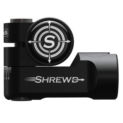 Shrewd SMAVB1ATLASMBK Atlas V-Bar Matte Black Single Archery Bow Stabilizer