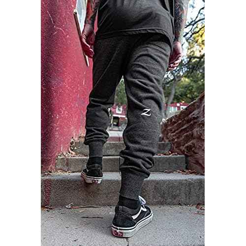 Avedis Zildjian Company Standard Gray Fleece Joggers, Heathered Charcoal, X-Large