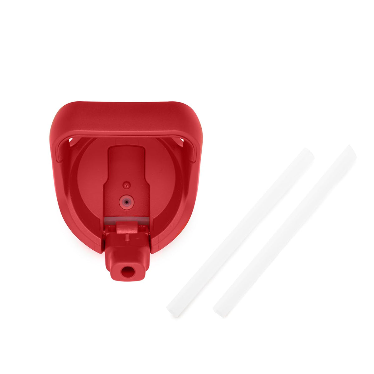 YETI Rambler Jr. 12 oz Kids Bottle, with Straw Cap, Rescue Red