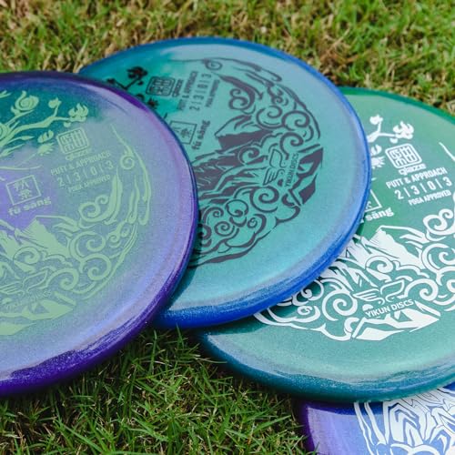 PDGA Disc Golf Putter 170-175g Stable Approach & Putt Disc for Outdoor Play