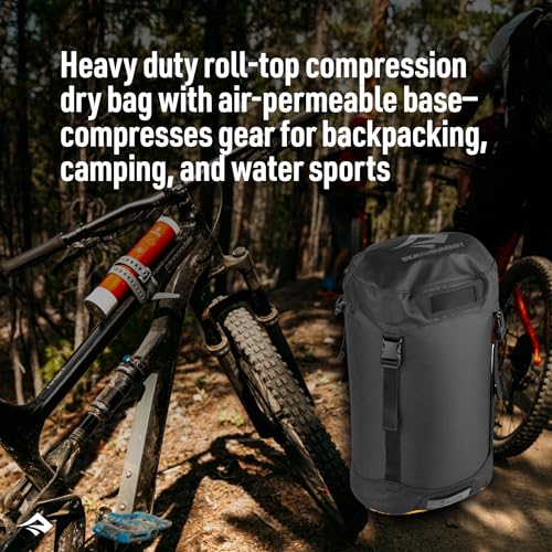 Sea to Summit eVac Heavy Duty Compression Dry Bag, Waterproof Dry Storage, 8 Liter