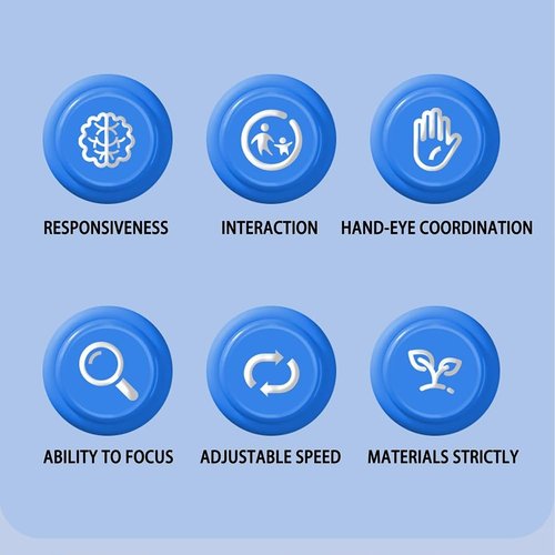 heureary Reflex Game Falling Sticks Adults, Catch The Stick Game, Hand Speed Reflex Challenge Reaction Training Games, Interactive Drop Stick Games, Upgrade 3 Adjustable Speed Control(Blue)