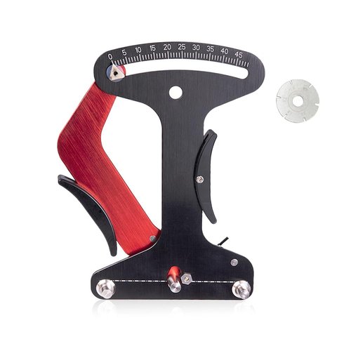 Spoke Tension Meter, Aluminum Alloy Stable Accurate Measurement Reliable Indicator Wheel Bicycle Tool, Adjustable Repair Road Bike Indicator Meter Tensiometer