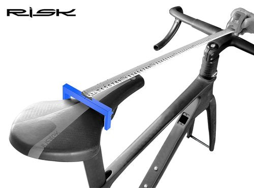 Bicycle Bike Seat Cushion Height Measuring Tool Fitting Measurement Gauge