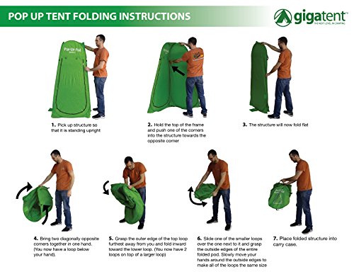 Portable Pop Up Changing Room Privacy Tent for Camping & Beach